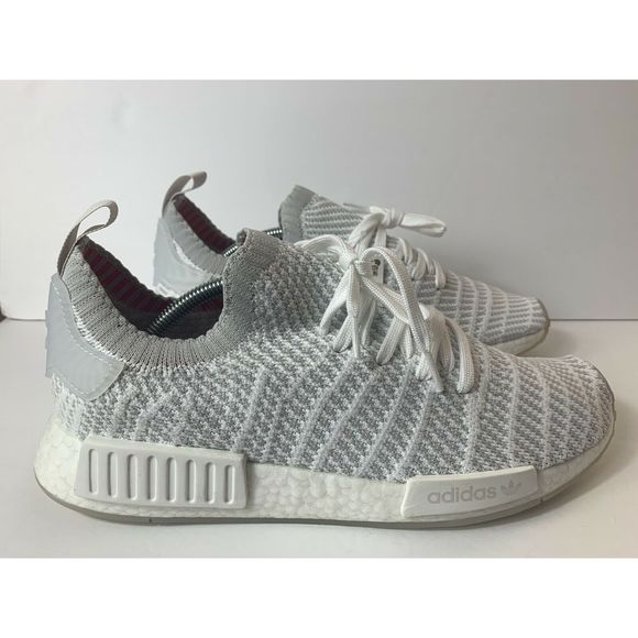 nmd r1 stlt primeknit white